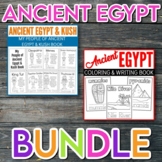 Ancient Egypt Coloring Book by Raindrops and Ravens | TPT
