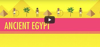 Preview of Ancient Egypt: Crash Course World History Fill-In Notes