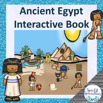 Preview of Ancient Egypt Create-a-Scene Interactive Book FREEBIE