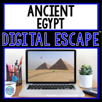 Preview of Ancient Egypt DIGITAL ESCAPE ROOM for Google Drive® | Distance Learning