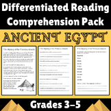 Ancient Egypt Differentiated Reading Activities