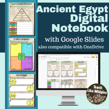 Preview of Ancient Egypt Digital Interactive Notebook Activities