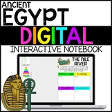 Ancient Egypt Digital Interactive Notebook for Google Drive
