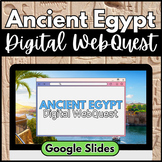 Ancient Egypt Digital WebQuest | Google Slides | GRAPES of