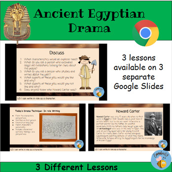 Preview of Ancient Egypt Drama Lessons