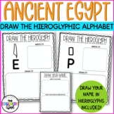 Ancient Egypt - Draw the Hieroglyphic Alphabet!