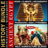 Ancient Egypt EDITABLE DISTANCE LEARNING POWERPOINT MEGA SALE