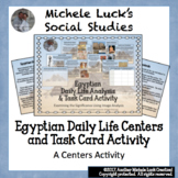 Ancient Egypt & Egyptian Daily Life Activity with Task Cards