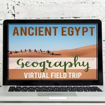 Preview of Ancient Egypt: Geography Virtual Field Trip (Google Earth Exploration)