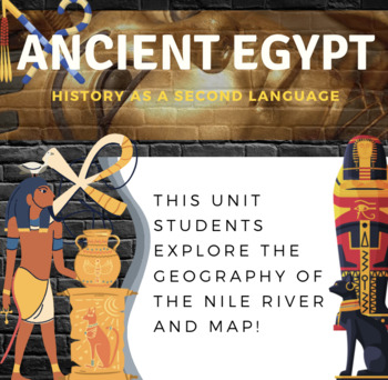 Preview of Ancient Egypt: Geography of the Nile River & Map 