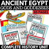Ancient Egypt Gods - Egypt Mythology Unit - Ancient Egypt Projects - Religion