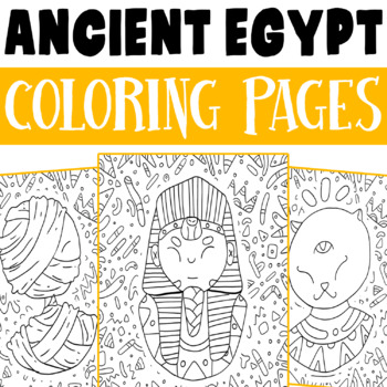 free egypt coloring pages for kids