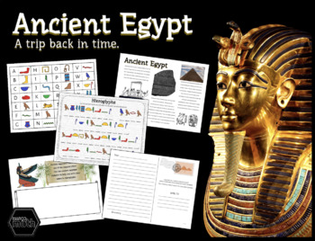 Preview of Ancient Egypt - Hieroglyph Activity