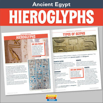 Preview of Ancient Egypt - Hieroglyphs