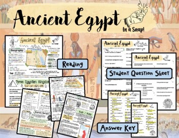 Preview of Ancient Egypt In A Snap! Review