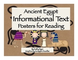 Ancient Egypt Informational Text Posters