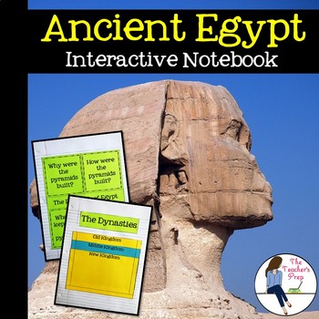Preview of Ancient Egypt Interactive Notebook Graphic Organizers