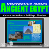Ancient Egypt Interactive Notes to Use With Google Slides