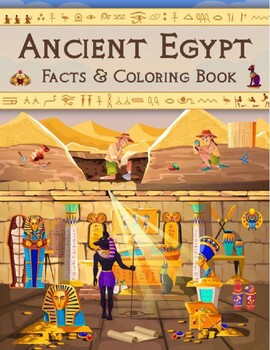 Preview of Ancient Egypt Interactive Posters Notebook Worksheets / History Activities Craft