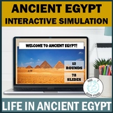 Ancient Egypt Sixth Grade and Middle school Interactive Ga