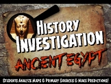 Ancient Egypt Investigation History Lesson Stations or Pre