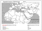 Ancient Egypt Label Map and Map Quiz