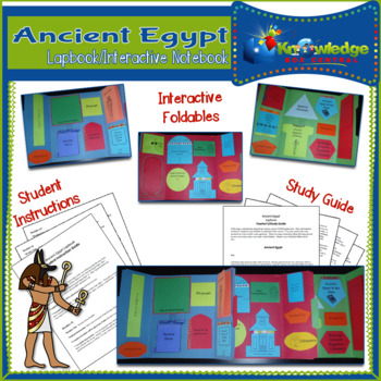 Preview of Ancient Egypt Lapbook / Interactive Notebook