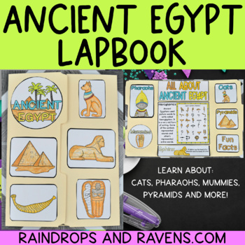 Preview of Ancient Egypt Lapbook - All About Ancient Egypt - Interactive Notebook/Lapbook