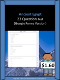 Ancient Egypt M/C Test (Google Forms Version)
