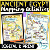 Ancient Egypt Map Activity World Mapping Skills Project Wo