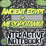 Ancient Egypt Mesopotamia Interactive Notebook | 12 Activi