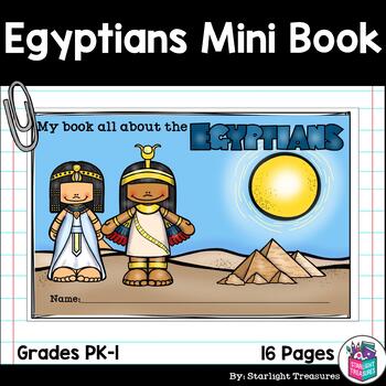 Preview of Ancient Egypt Mini Book for Early Readers - Ancient Civilizations Activities