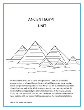 Preview of Ancient Egypt Mini Unit