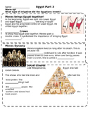 Ancient Egypt Notes PT 3 (to go with PPT 3)