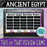 Ancient Egypt (Old, Middle, New Kingdoms) Test Prep Review