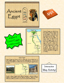 Ancient Egypt & Kush EDITABLE PowerPoint Presentations 
