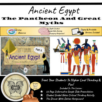 Ancient Egypt: Part 6 - The Pantheon And Great Myths by Curiouser and ...
