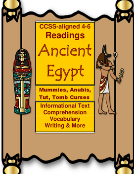 Preview of Ancient Egypt Passages for Close Reading with Critical Thinking Questions