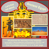 Ancient Egypt Picture cards Exploring