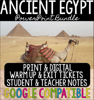 Preview of Ancient Egypt PowerPoint Bundle