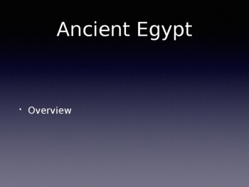 Ancient Egypt Powerpoint presentation by Aaron Ponton | TpT