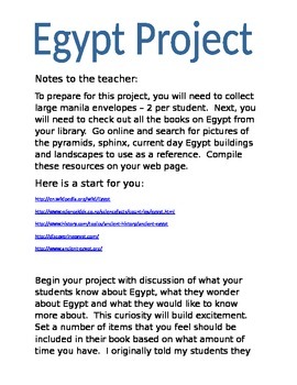 Preview of Ancient Egypt Project