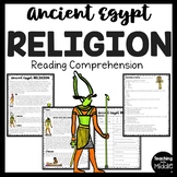 Ancient Egypt Religion Reading Comprehension Informational