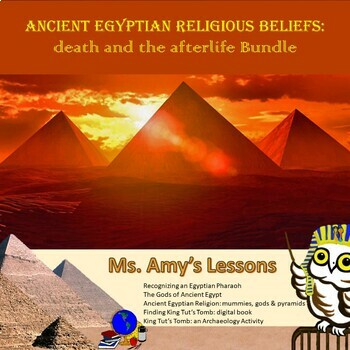 Preview of Ancient Egypt: Religious Beliefs about Death and the Afterlife BUNDLE