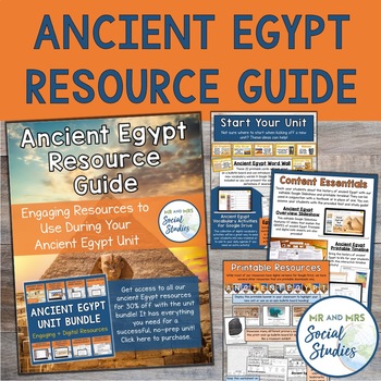 Preview of Ancient Egypt Resource Guide and Catalog