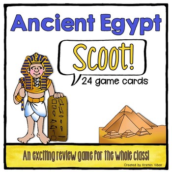 Preview of Ancient Egypt SCOOT Game | Task Cards
