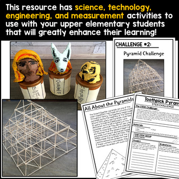 Ancient Egypt Activities STEM Challenges by StudentSavvy | TpT