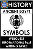 Ancient Egypt - SYMBOLS - No PREP Webquest & Tasks