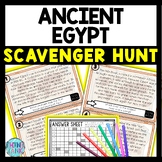 Ancient Egypt Scavenger Hunt Reading Comprehension Activity