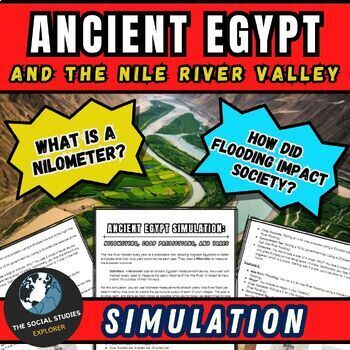 Preview of Ancient Egypt Simulation About Flooding, Crops, and Taxes